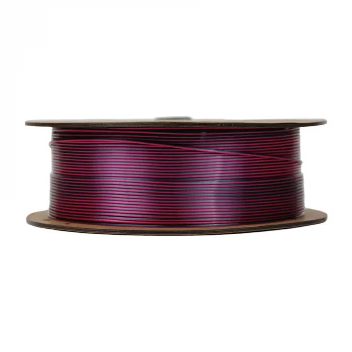 Nanelab Çift Renkli Silk PLA Filament - Siyah-Kırmızı - 1.75mm - 1Kg