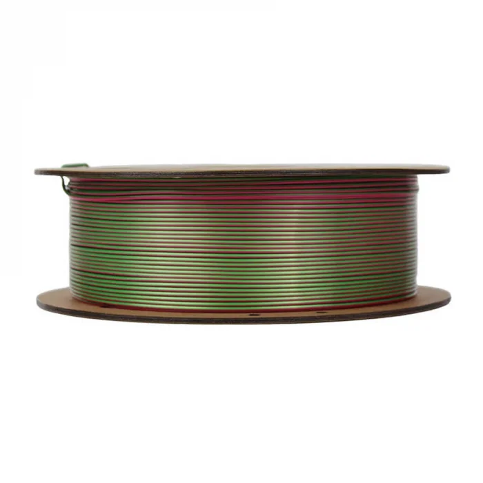 Nanelab Çift Renkli Silk PLA Filament - Yeşil-Kırmızı - 1.75mm - 1Kg