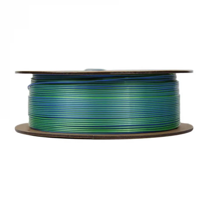 Nanelab Çift Renkli Silk PLA Filament - Yeşil-Mavi - 1.75mm - 1Kg