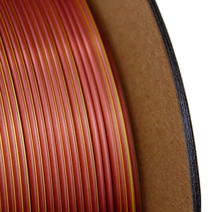 Nanelab Üç Renk Silk PLA Filament - Altın-Gümüş-Bakır - 1.75mm - 1Kg