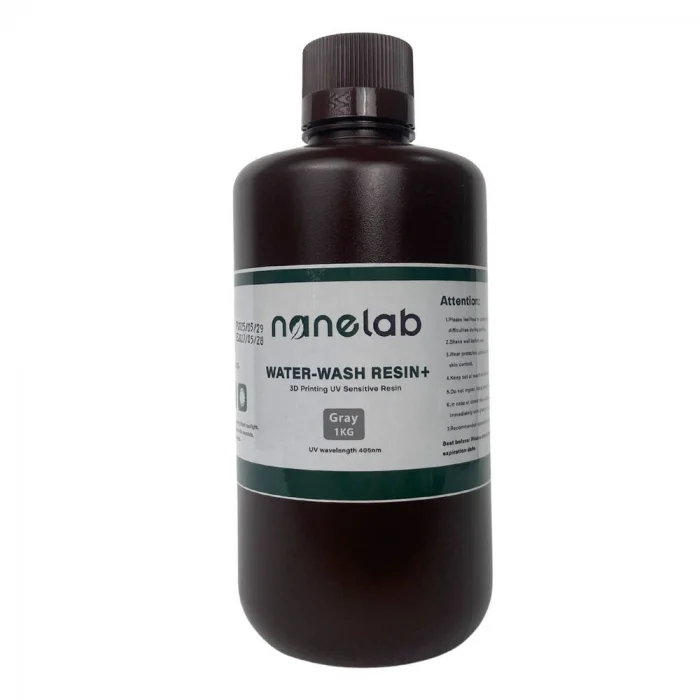 Nanelab Water Wash (Suyla Yıkanabilir) Reçine - Gri - 1 Kg