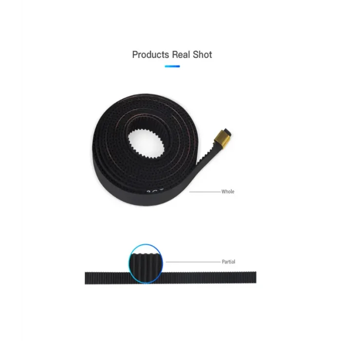 Orijinal Creality 3D Ender-3 S1/Ender-3 S1 Pro X Eksen Kayışı - 82cm