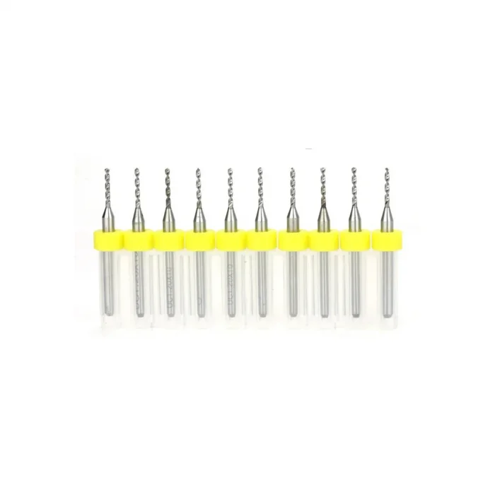 PCB Mini CNC Mikro Karbür Matkap Ucu Seti - 10 Adet 1.2mm Drill Bits