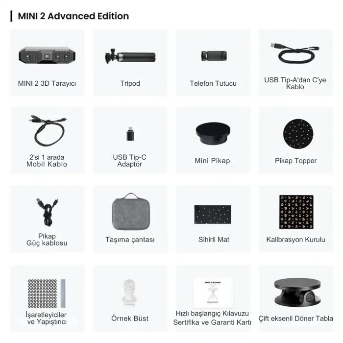 Revopoint Mini 2 Advanced Edition 3D Scanner