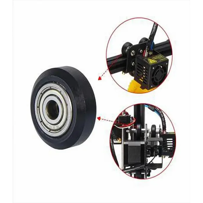 V Slot Tekerlek - 625ZZ Rulmanlı - 3D Yazıcı Uyumlu