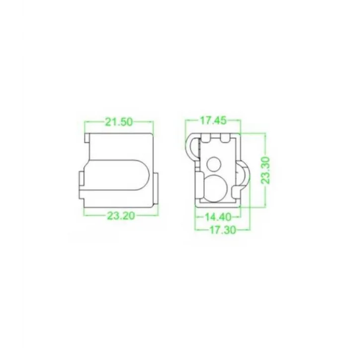 V6 Volcano Alüminyum Isıtıcı Blok Silikon Kılıf - Sidewinder X1/X2 Uyumlu - Mavi
