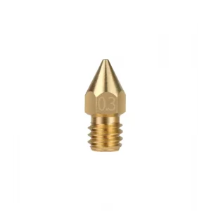 0.3mm MK8 Pirinç Nozzle - Creality Ender-3 Pro/V2 CR-10 Uyumlu
