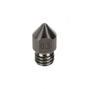 0.3mm Sertleştirilmiş Çelik MK8 Nozzle - Ender 3/CR10 Uyumlu
