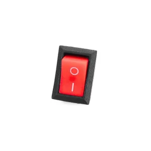 2 Pin 6A 250V AC SPST ON-OFF Rocker Anahtar