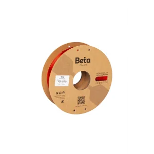 Beta TPU 95A Filament Şeffaf Kırmızı - 1.75mm