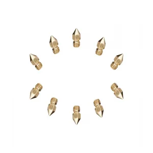 CSA Mk8 0.4mm Pirinç Nozzle 10lu Paket - Creality Ender 3 V2/Ender 3 Pro/CR10 Uyumlu
