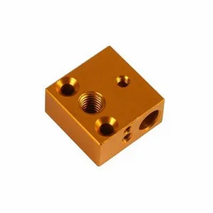 Orijinal Creality MK8-CR10/Ender 3 Pro/V2 Isıtıcı Blok - 20x20x10mm(Sarı)