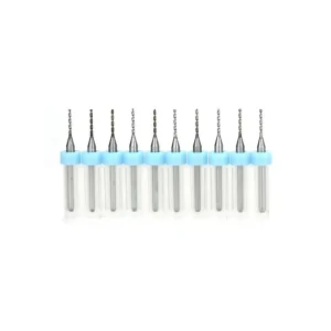 PCB Mini CNC Mikro Karbür Matkap Ucu Seti - 10 Adet 1.0mm Drill Bits