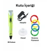 3D Kalem Yazıcı - Sarı - Filament Hediyeli