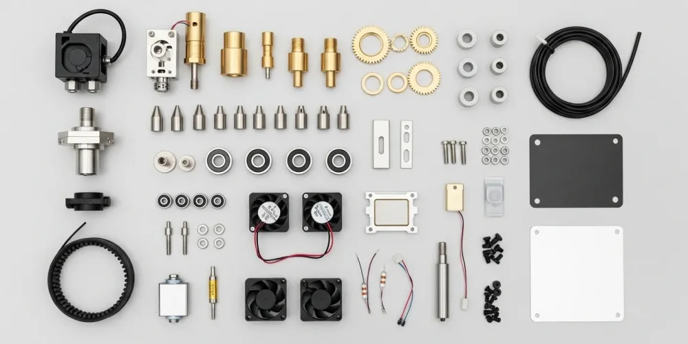 Bambu Lab X1 Carbon Yedek Parça Çeşitleri ile 3D Yazıcı Performansı