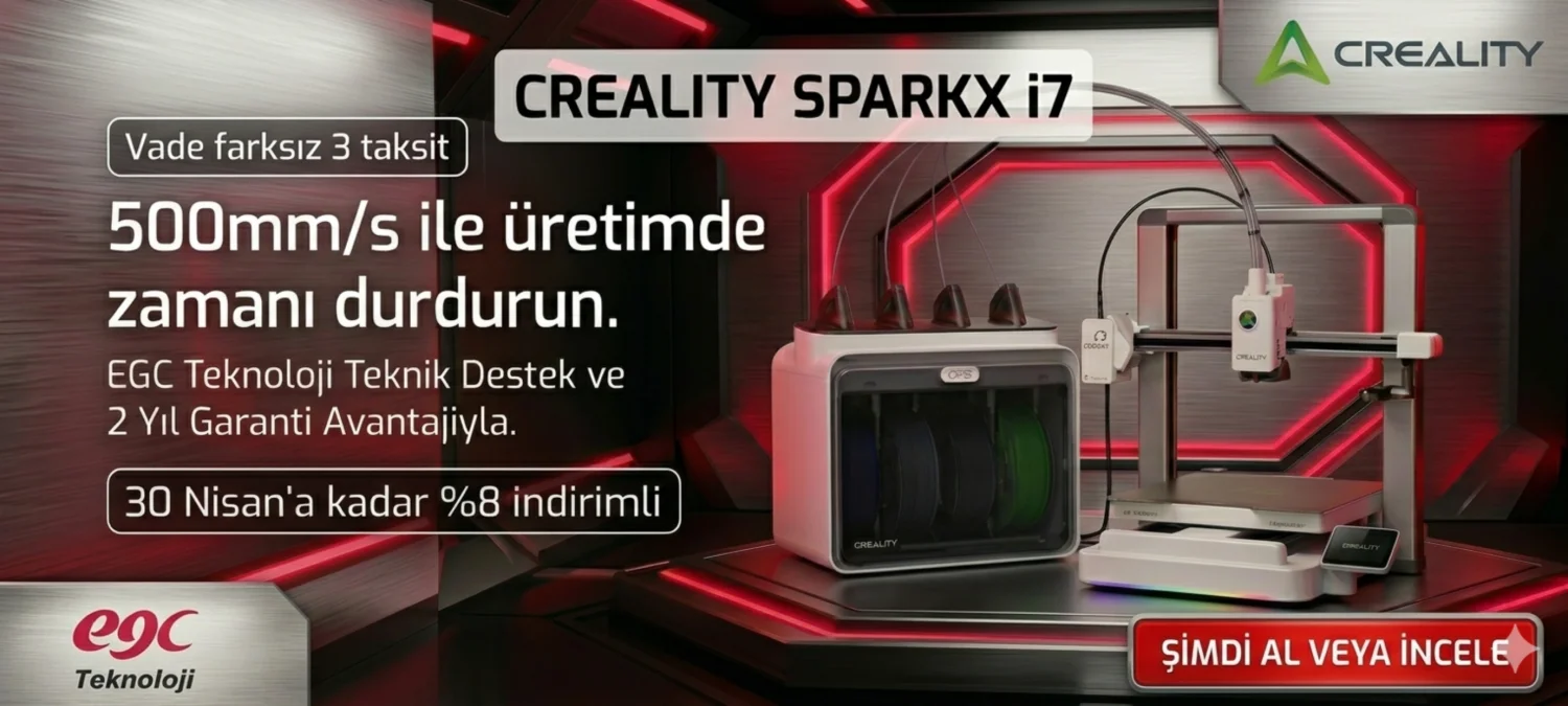 Creality Sparkx İ7 3D Yazıcı