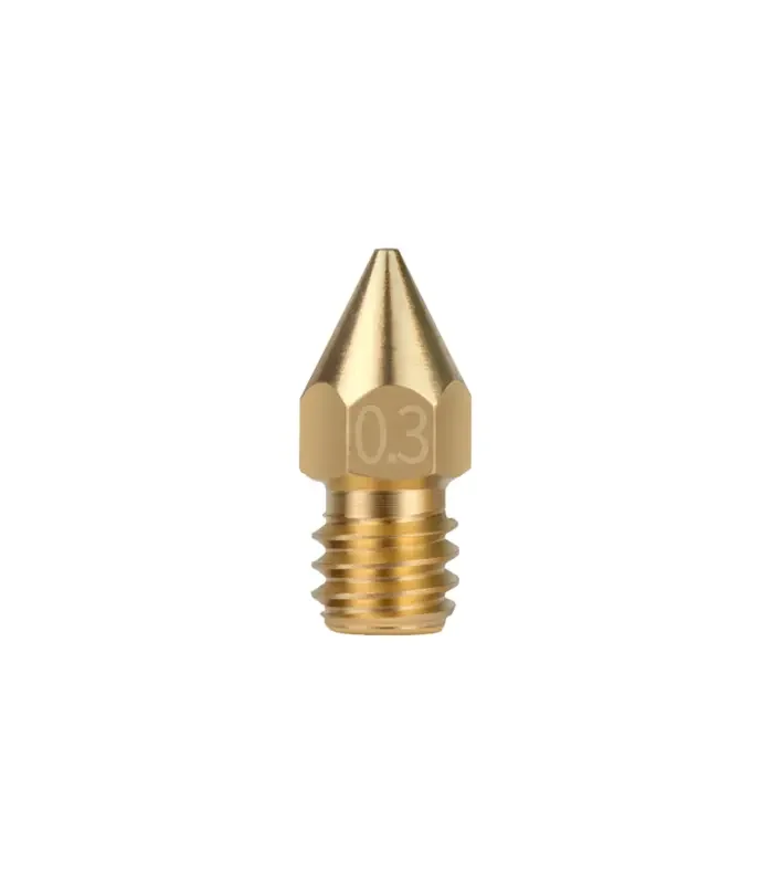 0.3mm MK8 Pirinç Nozzle - Creality Ender-3 Pro/V2 CR-10 Uyumlu