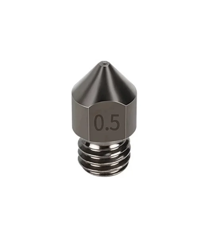 0.5mm Sertleştirilmiş Çelik MK8 Nozzle - Ender 3/CR10 Uyumlu