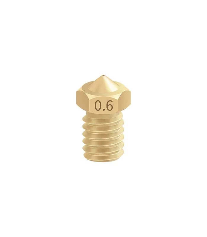 0.6mm E3D V5/V6 Pirinç Nozzle - 1.75mm