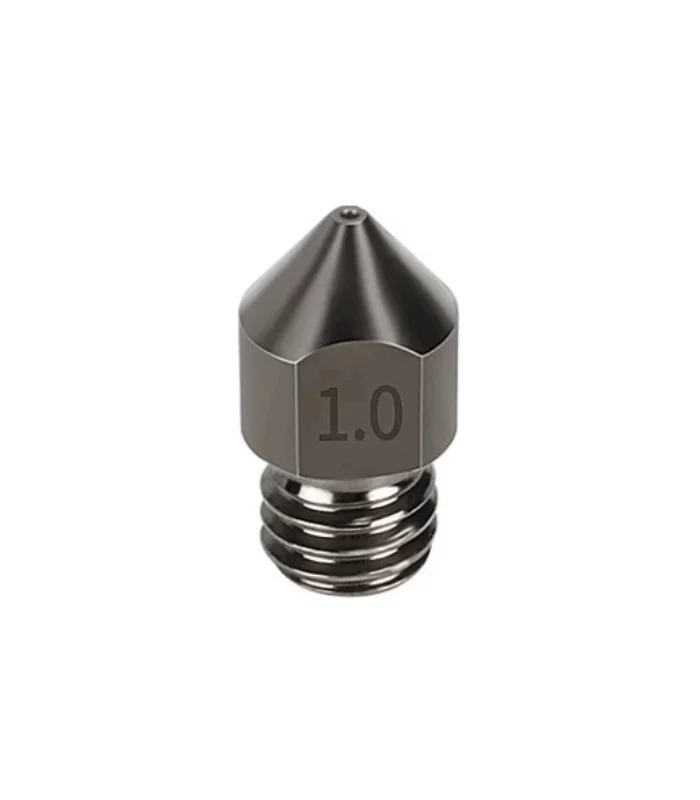 1.0mm Sertleştirilmiş Çelik MK8 Nozzle - Ender 3/CR10 Uyumlu
