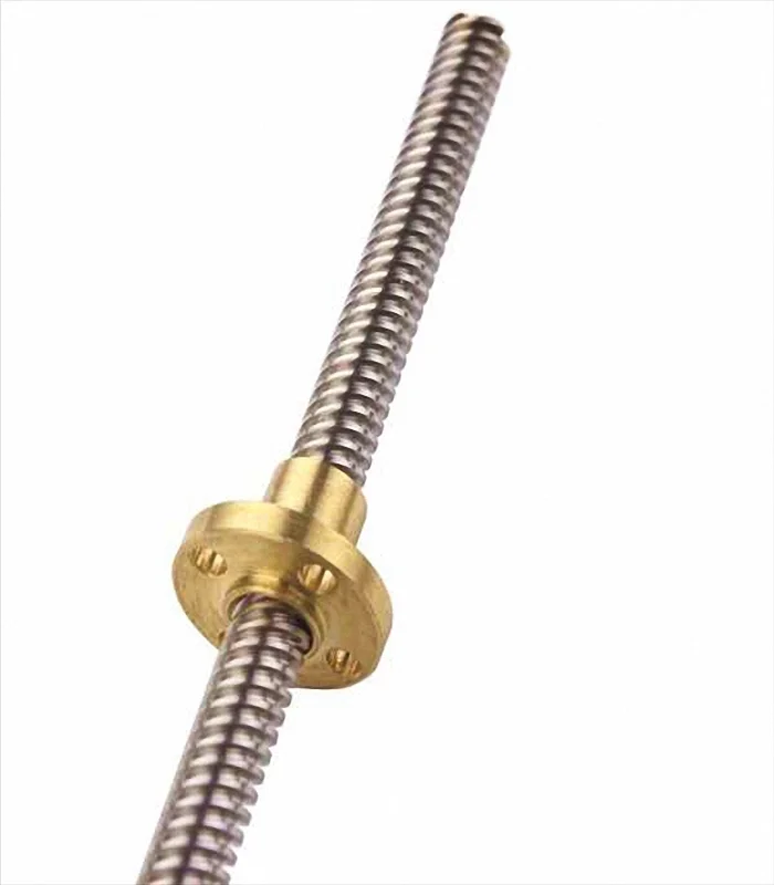 3D Yazıcı 150mm T8 Trapez Mil - 8 Hatve