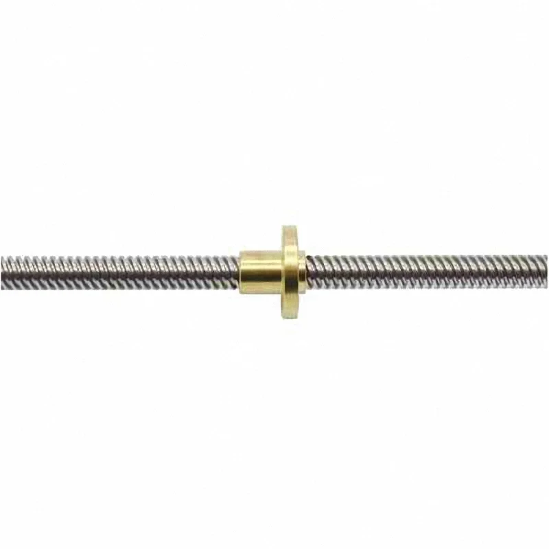 3D Yazıcı 200mm T8 Trapez Mil - 8 Hatve
