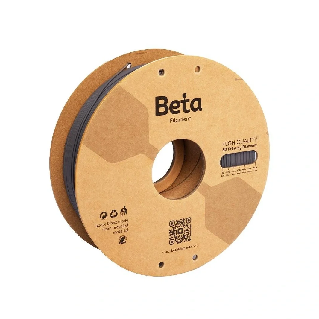 Beta PLA-Matte Filament - Koyu Siyah (Ebony) - 1Kg