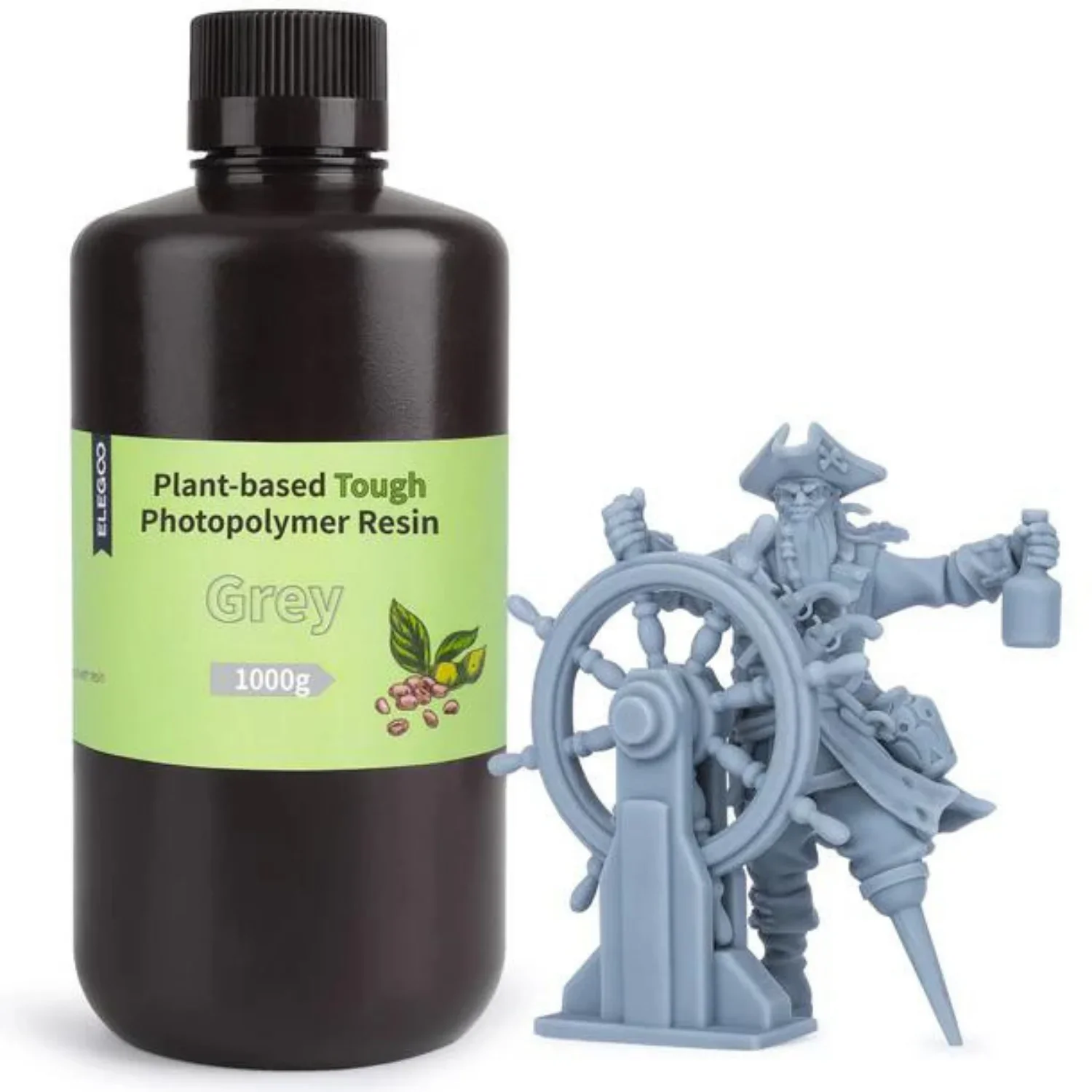 ELEGOO Plant-Based (Bitki Bazlı) Reçine - Gri - 1 Kg