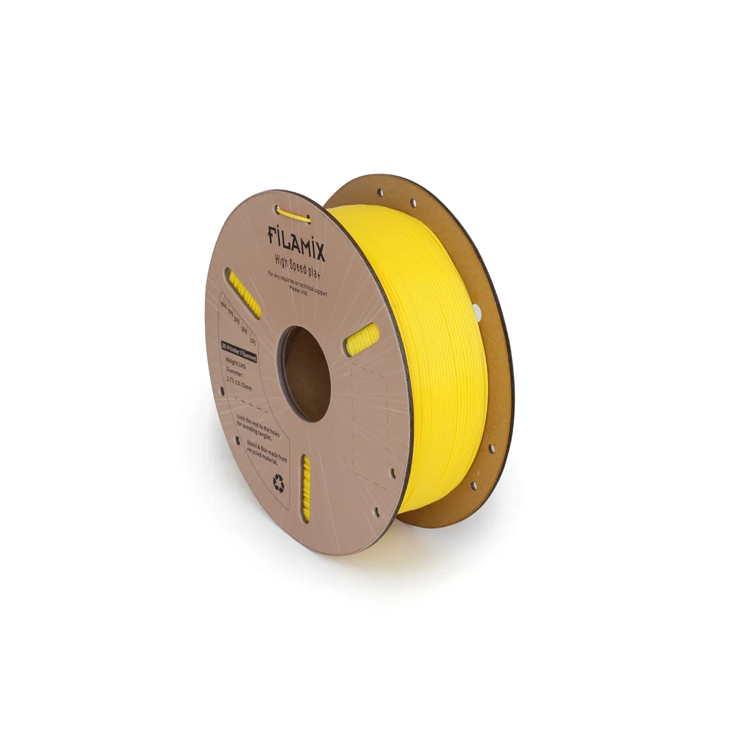 Filamix Sarı Hyper Speed PLA Filament - 1.75mm - 1 Kg