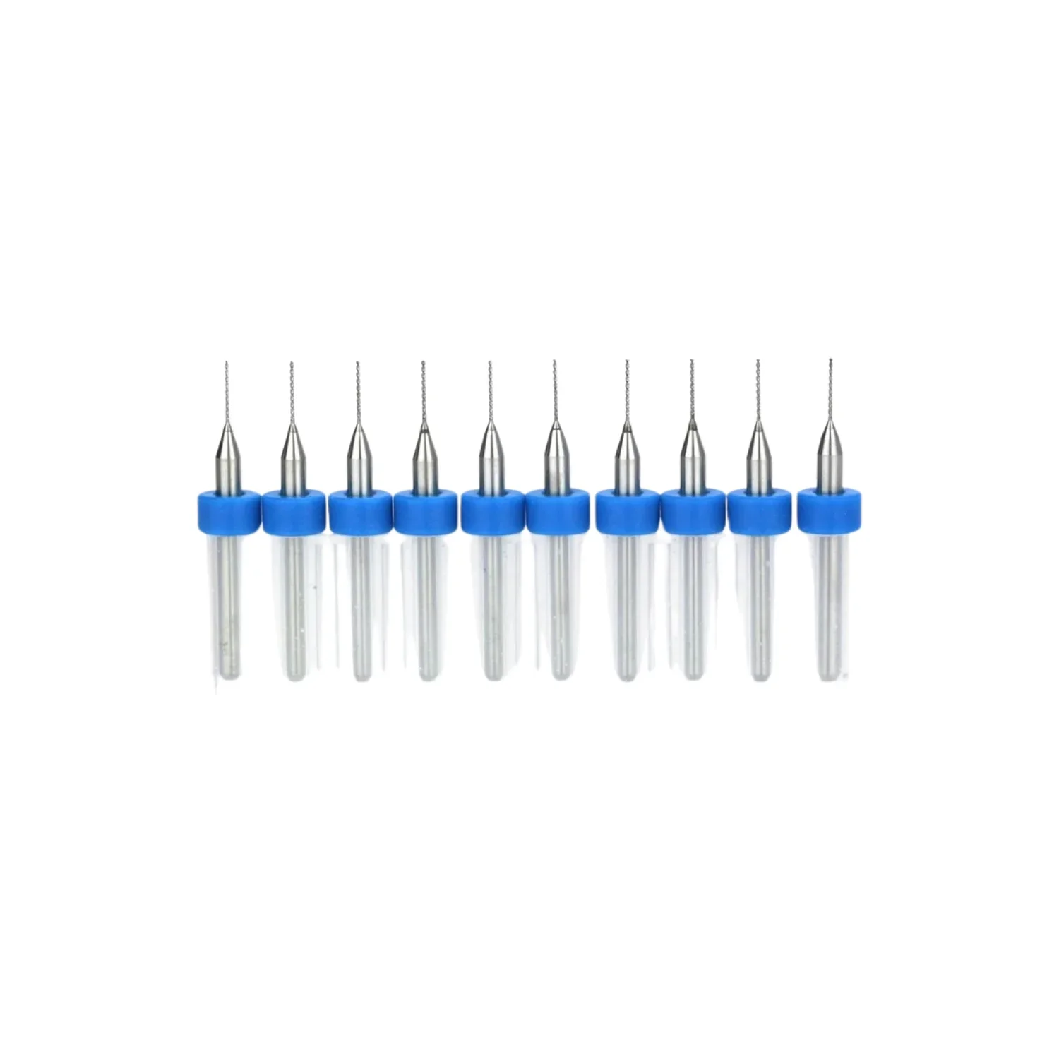 PCB Mini CNC Mikro Karbür Matkap Ucu Seti - 10 Adet 0.5mm Drill Bits