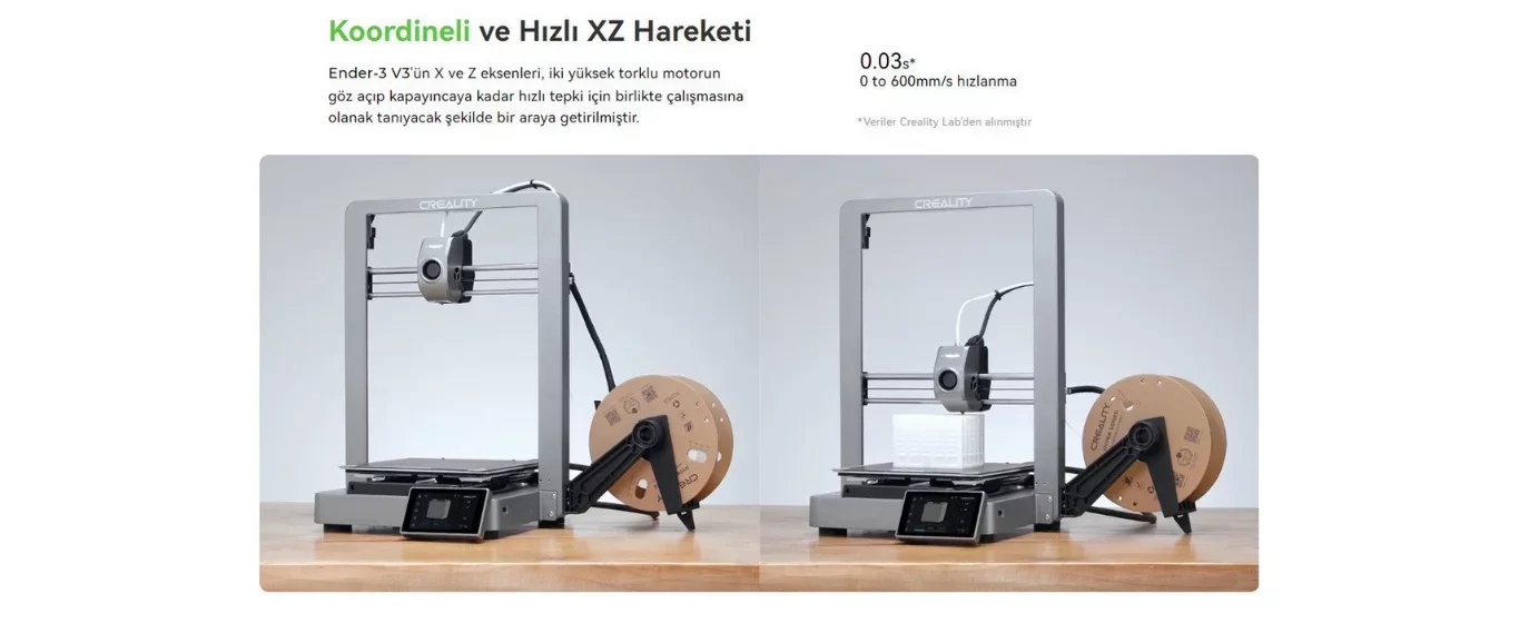 Creality Ender-3 V3 CoreXZ 3D Yazıcı Görsel 2
