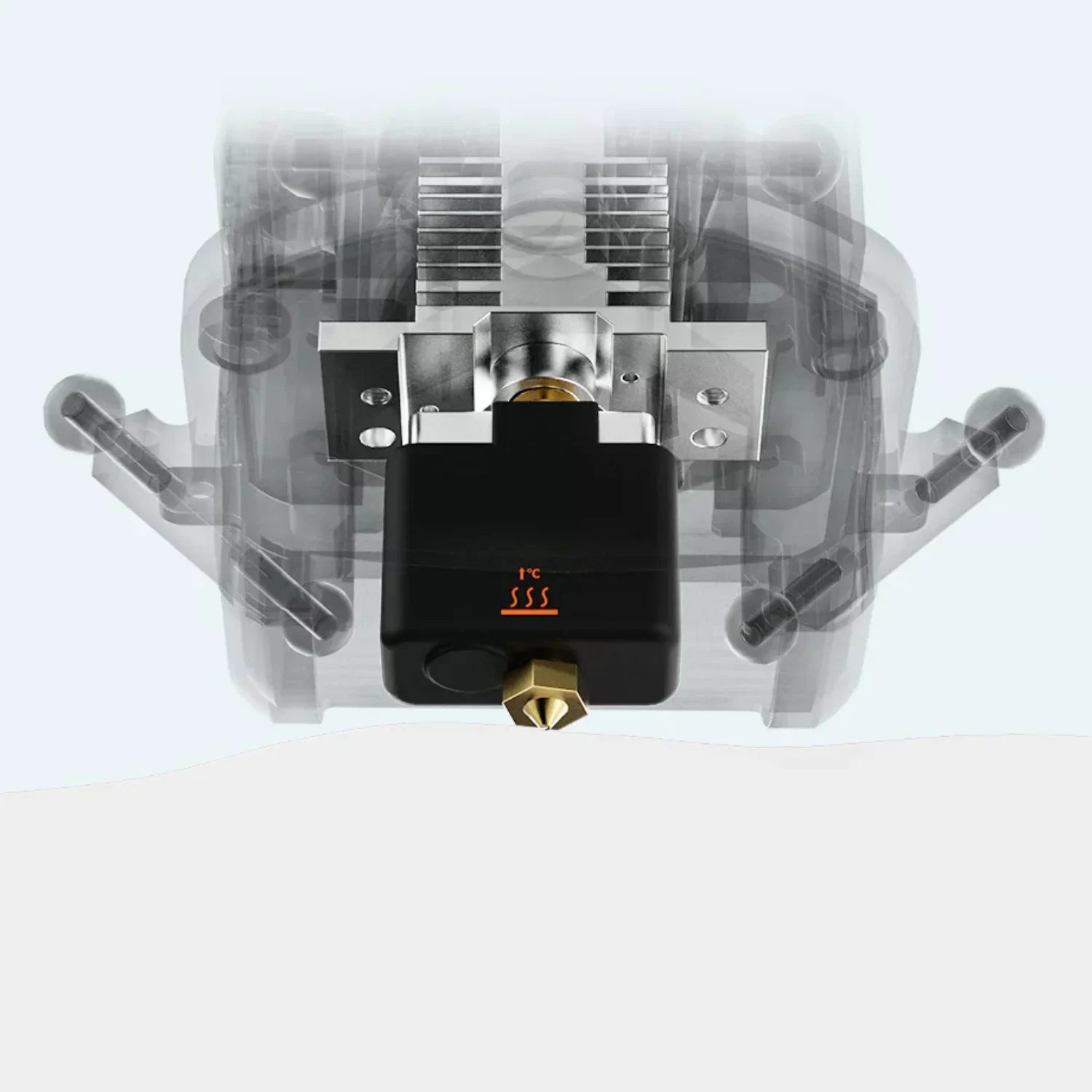 FLSUN T1 3D Yazıcı Hotend Bölümü