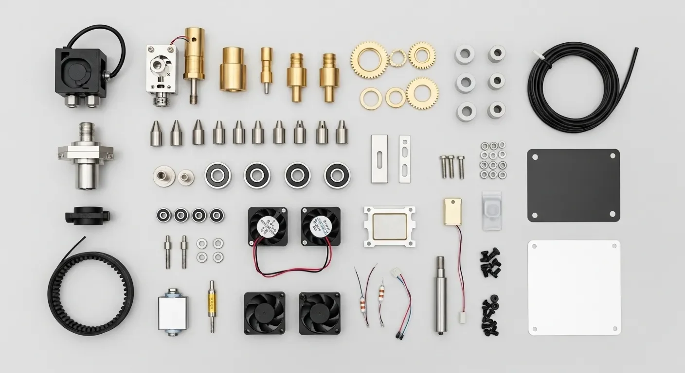 bambu-lab-x1-carbon-yedek-parca-cesitleri