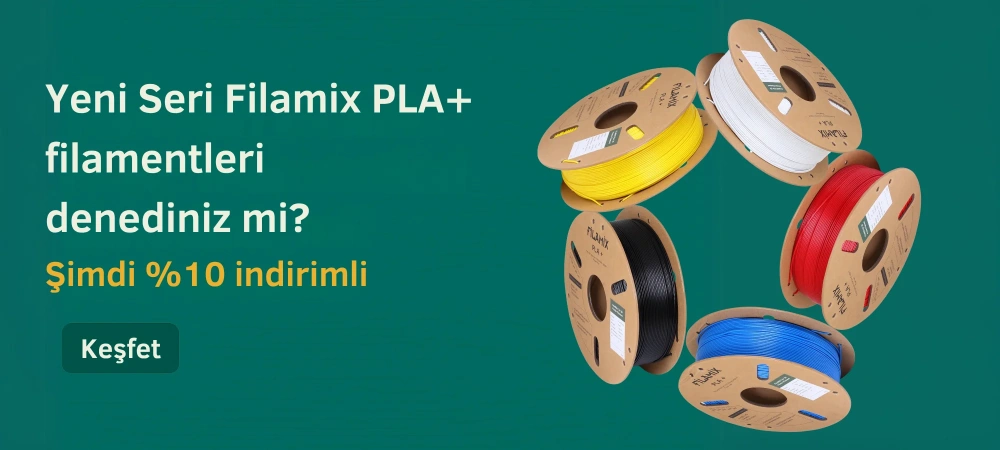 Filamix PLA Plus+ Filamentler - Yeni Seri