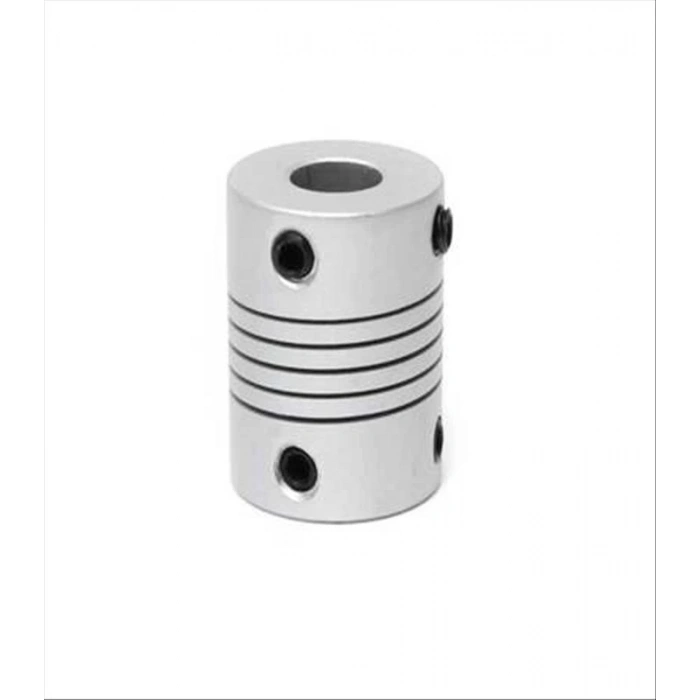 6.35x8x25mm Esnek Kaplin - 3D Yazıcı/CNC Uyumlu