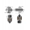 0.6mm Sertleştirilmiş Çelik MK8 Nozzle - Ender 3/CR10 Uyumlu