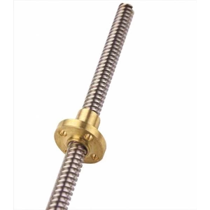 3D Yazıcı 150mm T8 Trapez Mil - 8 Hatve