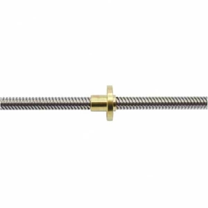 3D Yazıcı 200mm T8 Trapez Mil - 8 Hatve