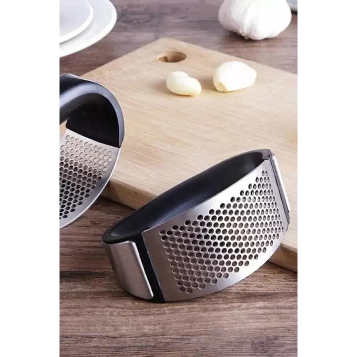 Yeni Sarımsak Ezici Paslanmaz Çelik Garlic Press