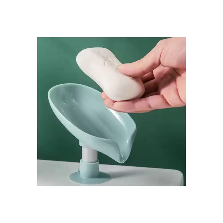 2 Adet Vantuzlu Su Giderli Plastik Lüks Sabunluk Asorti Karışık Renk Banyo Sabunluk