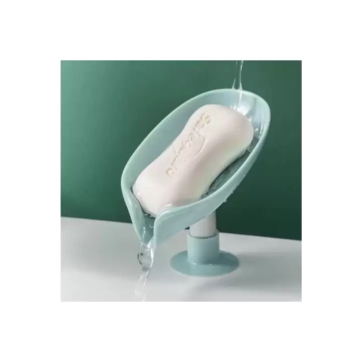 2 Adet Vantuzlu Su Giderli Plastik Lüks Sabunluk Asorti Karışık Renk Banyo Sabunluk