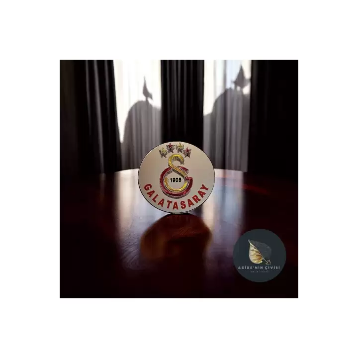 El Yapımı Filografi Taraftar Logo | Premium Kalite Malzeme Ile Hazırlanmış Dekoratif 25,5cm GS
