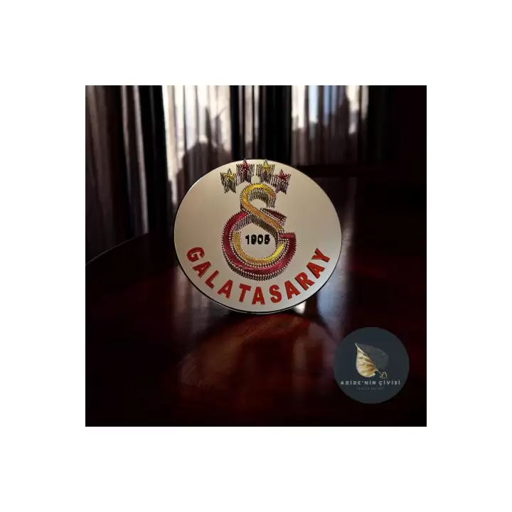 El Yapımı Filografi Taraftar Logo | Premium Kalite Malzeme Ile Hazırlanmış Dekoratif 25,5cm GS