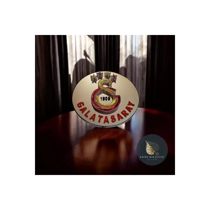 El Yapımı Filografi Taraftar Logo | Premium Kalite Malzeme Ile Hazırlanmış Dekoratif 25,5cm GS