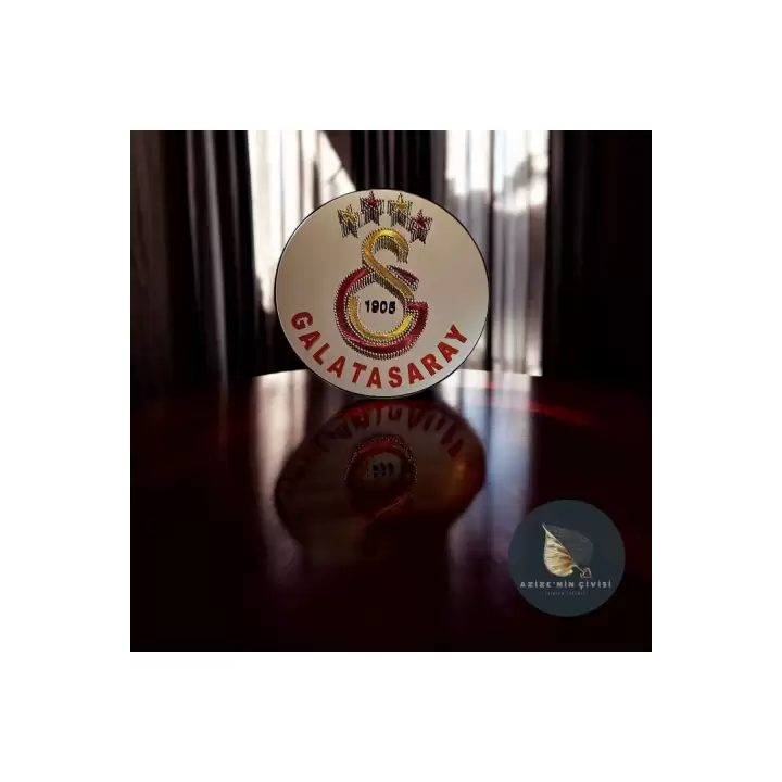 El Yapımı Filografi Taraftar Logo | Premium Kalite Malzeme Ile Hazırlanmış Dekoratif 25,5cm GS