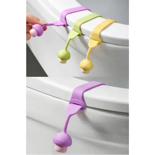 Klozet Kapağı Tutacağı Mantar Tasarımlı Klozet Kaldırma Aparatı Klozet Tutucu Hijyenik