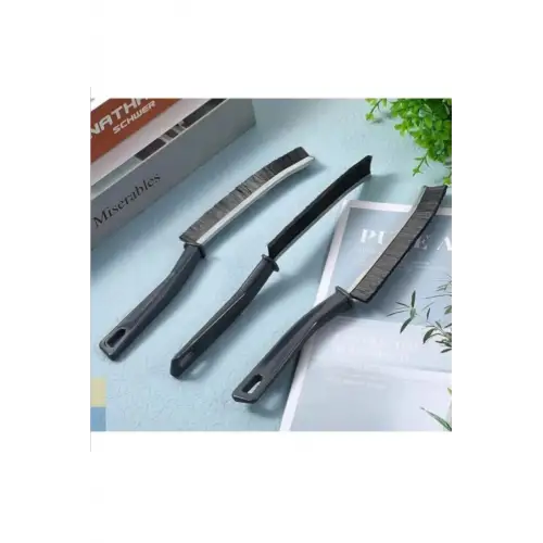 2’li Çok Amaçlı Multi İnce Temizlik Fırçası Derz Arası Banyo Mutfak Lavabo Detay Temizleme Fırçası