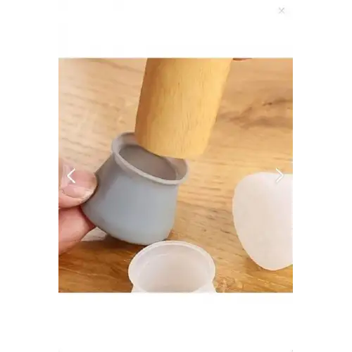 8 Adet Silikon Masa Ve Sandalye Ayağı Için Kaydırmaz Çizdirmez Fonksiyonlu Mobilya Çorabı