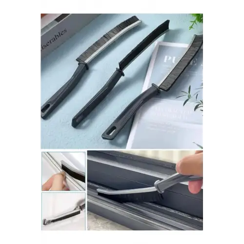 Çok Amaçlı Multi Ince Temizlik Fırçası Derz Arası Banyo Mutfak Lavabo Detay Temizleme Fırçası 1 Adet