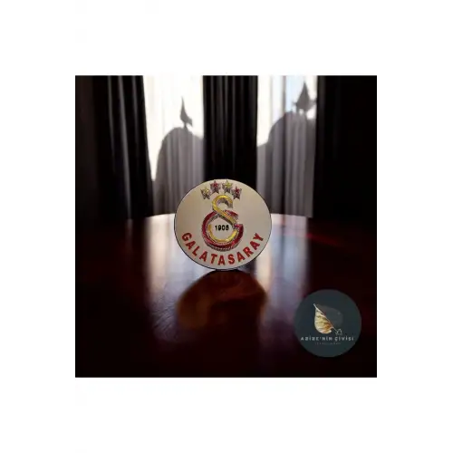 El Yapımı Filografi Taraftar Logo | Premium Kalite Malzeme Ile Hazırlanmış Dekoratif 25,5cm GS